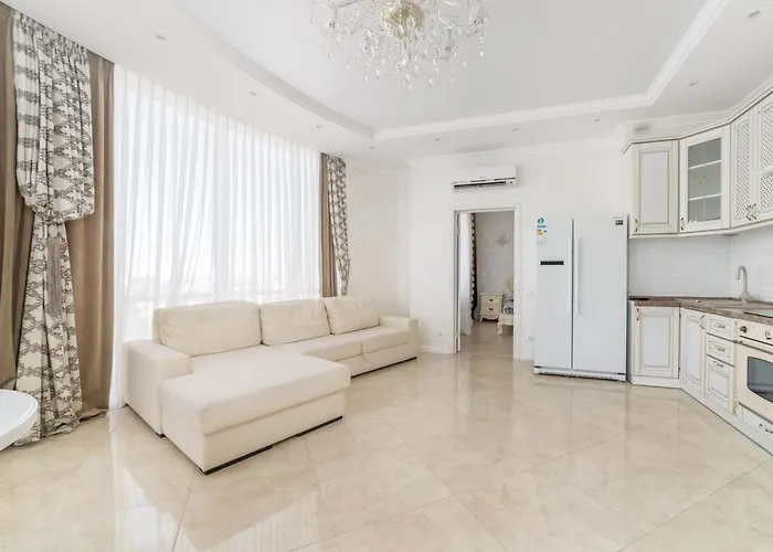 Apartmán Gagarin Plaza Panoramic Sea View